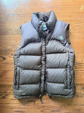 The North Face Brown Puffer Vest